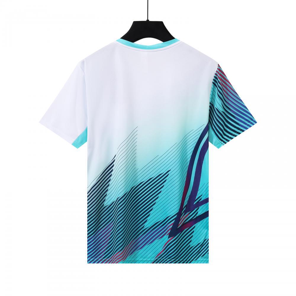 Lightweight Moisture-Wicking Breathable Short-Sleeve T-Shirt for Ping Pong, Badminton, Tennis, Volleyball - Free Shipping, In Stock