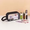 Portable Cartoon PVC Cosmetic Bag Cute Wash Pouch Durable Storage Bags  Girl