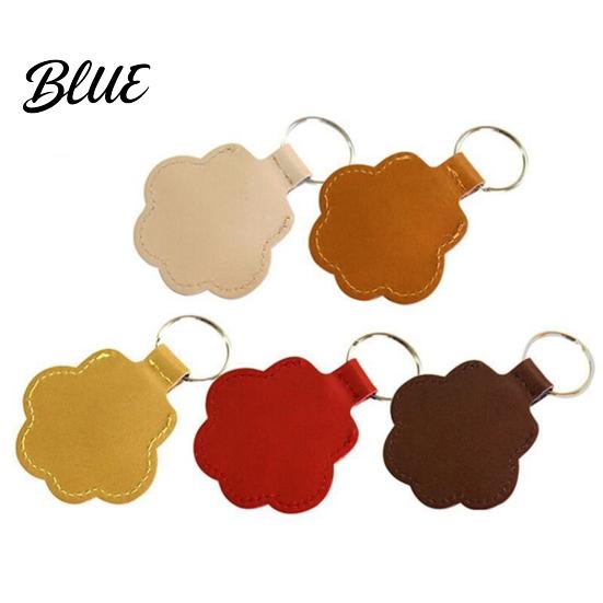 Porte-clés Empreinte de Patte Souvenir Poils d'Animal Forme Chien Chat Rangement