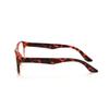 MIDI Reading UV Spring Wellington and with Red Glasses, Protection, Hinge, Stylish, Style, Lightweight, Stylish, Men's Women's, Large, Case, (M-201,