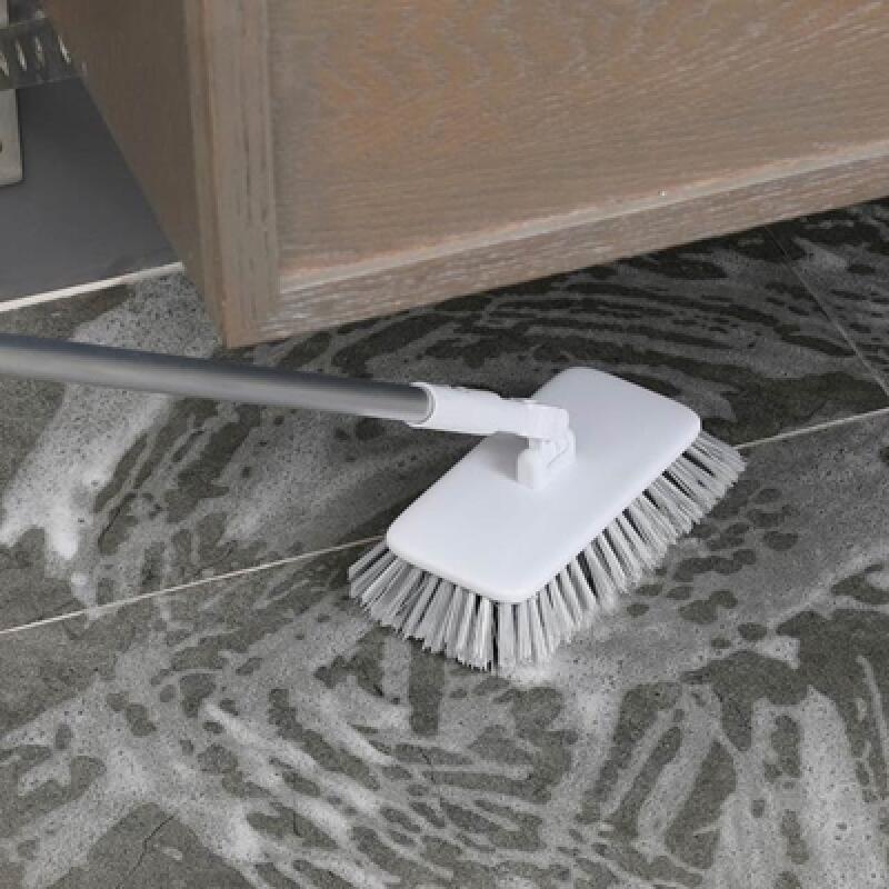 Wide, Flat Floor Cleaning Brush