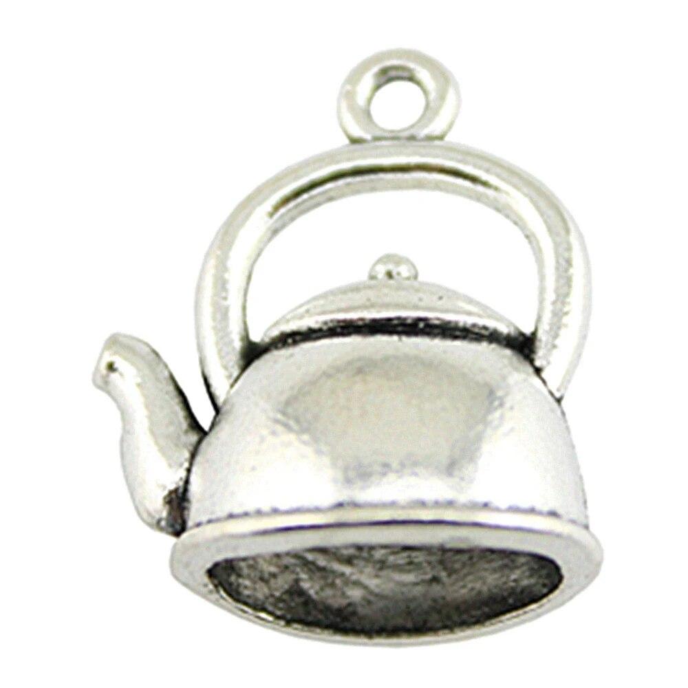Teekanne Wasserkocher Charms Nagel Charms süßer Schmuck für Männer
