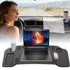 Car Trays For Eating Non-Slip Automotive Laptop Desk Car Steering Wheel Desk Tray For Truck Vehicle Sedan Road Trip Camping