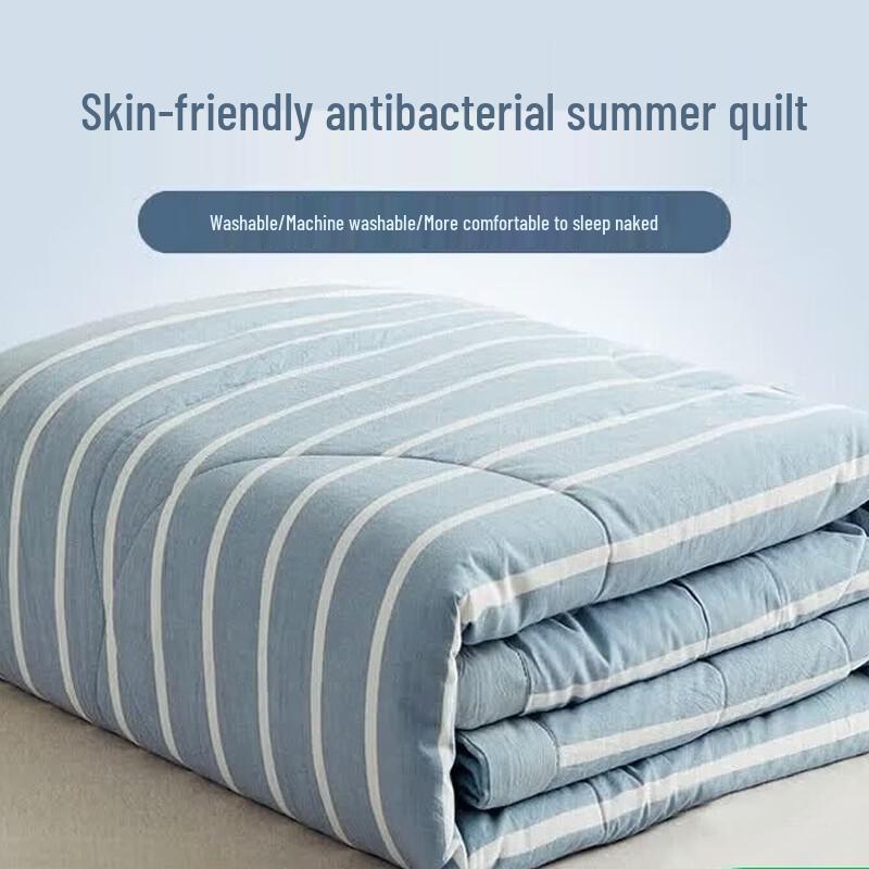 Nanjiren Antibacterial Machine Washable Polyester Fiber Summer Quilt