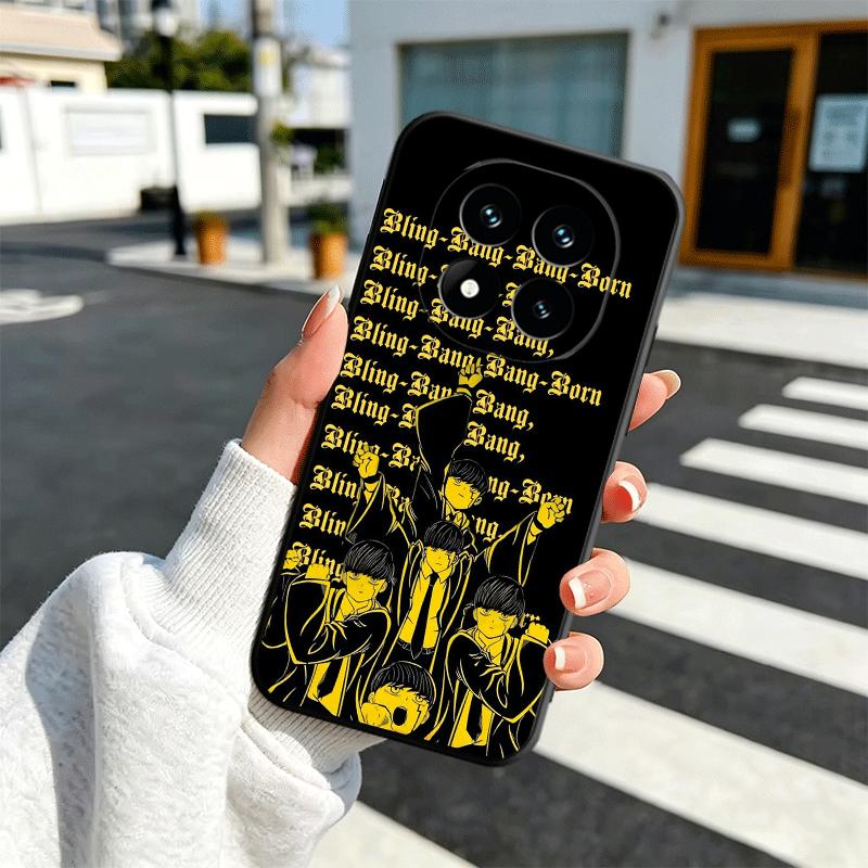 

Mashle Magic And Muscles Anime Soft Phone Case for Xiaomi Redmi Note 12 13 14 15 Pro Plus 11 12S 11S 11T 10 4G Black Cover Back Redmi Note 11T 5G