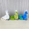 PP Cotton Peacock Doll  Plush Keychain Collection Stuffed Animal Bag Pendant  Backpack Decoration