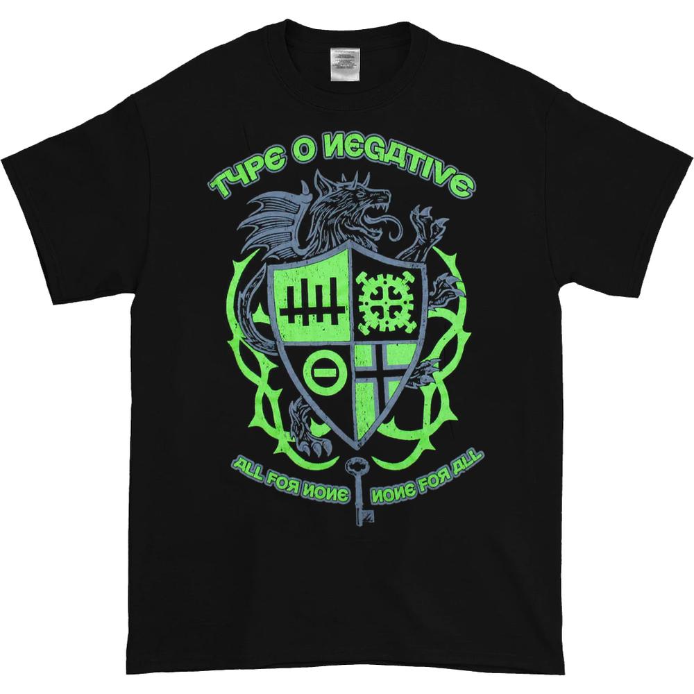 

Черная футболка унисекс Type O Negative Wolf Crest