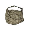 Single Shoulder Leopard Print Large Capacity Backpack Tote Bag Canvas Bag Crossbody Casual Cloth Bag