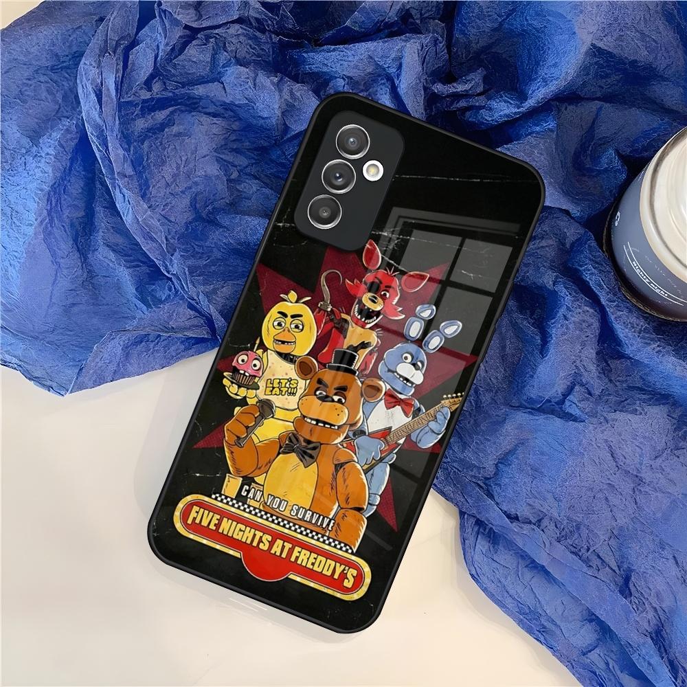 

Чехол для телефона Fnaf Five-nights-At-Freddys для Samsung S25 S24 S30 S21 S23 S20 S22 Fe S10 E S9 Note 20 Pro Ultra Plus стеклянная крышка Samsung S22