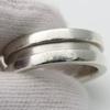 Gebraucht TIFFANY&Co. Ring Nut 3 Reihen EU#51.5 Silber925/K18 Gelbgold 8.9g Silber Gelbgold Kombination