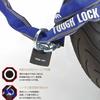 YAMAHA Bike Lock TOUGH LOCK YL-01 Chain + Padlock 2.5m Blue Q5K-YSK-107-T01