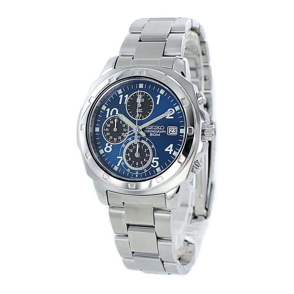 Seiko Watch Men s Women s Waterproof Date Display Stainless Steel Wristwatch SND193P