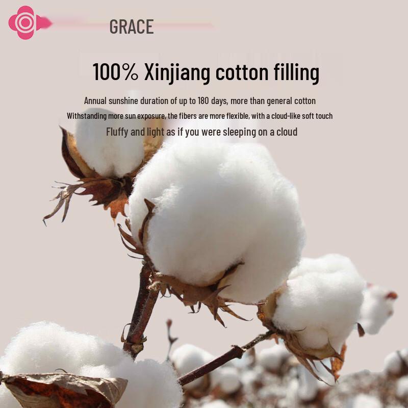 Grace 100% Xinjiang Cotton Quilt