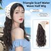 Realistic Women's 2-in-1 Headband Wig Soft Knitted Headband Wigs for Daily Outings