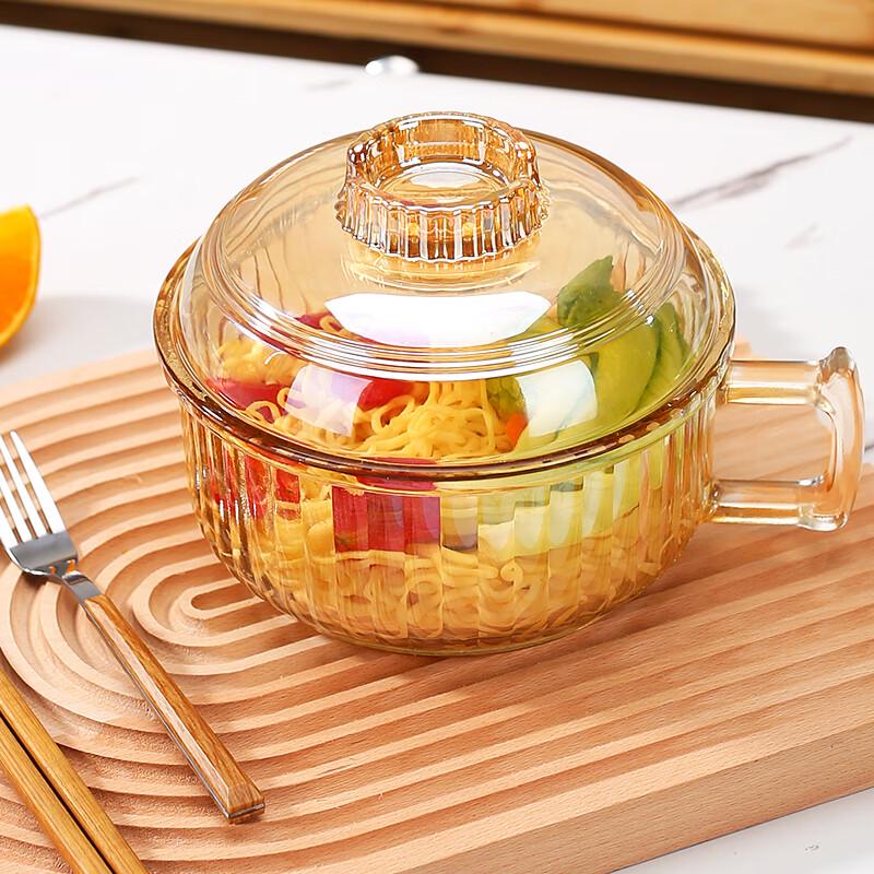 Zhao Ran Cartoon Amber Glass Noodle Bowl