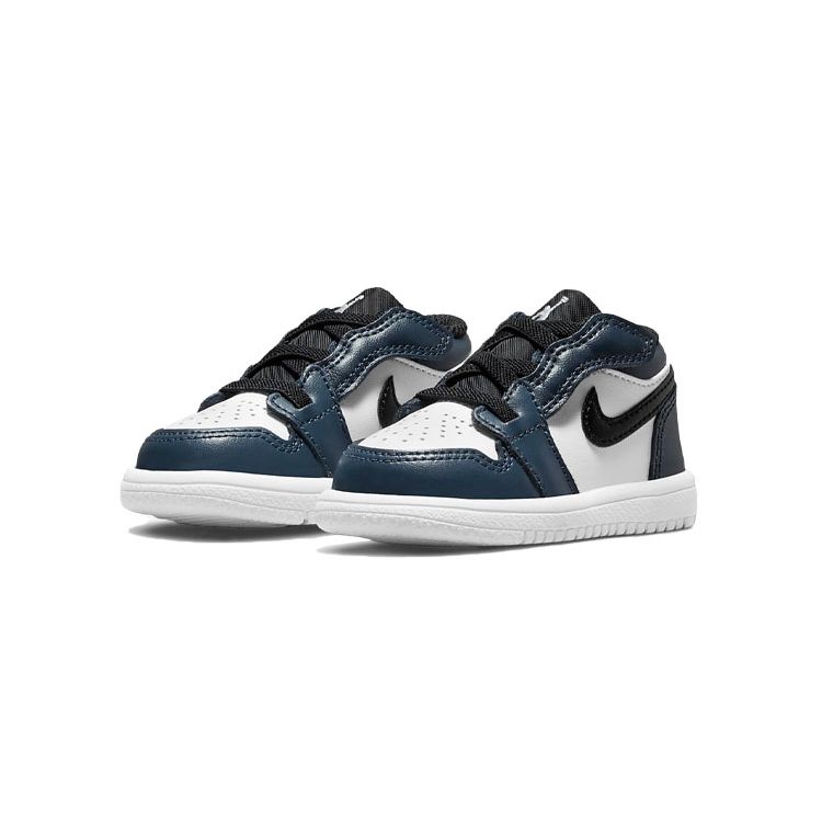 Air Jordan 1 Low ALT TD Armory Navy Babysneaker Blau Schwarz Weiß CI3436-411