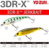 Bass Lure Jerkbait 80mm Pearl Glitter Shad YO-ZURI 3DR-X (SP) Color
