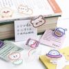 Stationery Page Holder Index Clamp Snacks Sealing Clip Paper Clip Binder Clips Transparent Clip