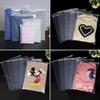 10/15Pcs Reusable Zipper Bag PE Frosted Transparency Plastic Waterproof Travel Packing For Clothes Underwear Classified
