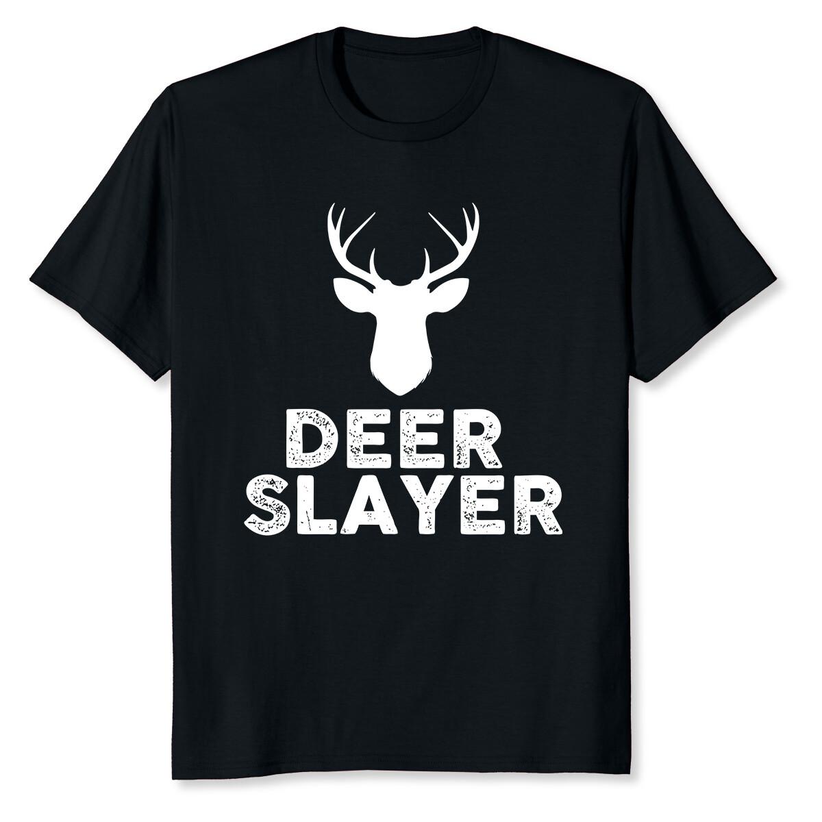 NEW LIMITED Deer Slayer Hunter Killer Buck Hunting Season Outdoor T-Shirt XXL
