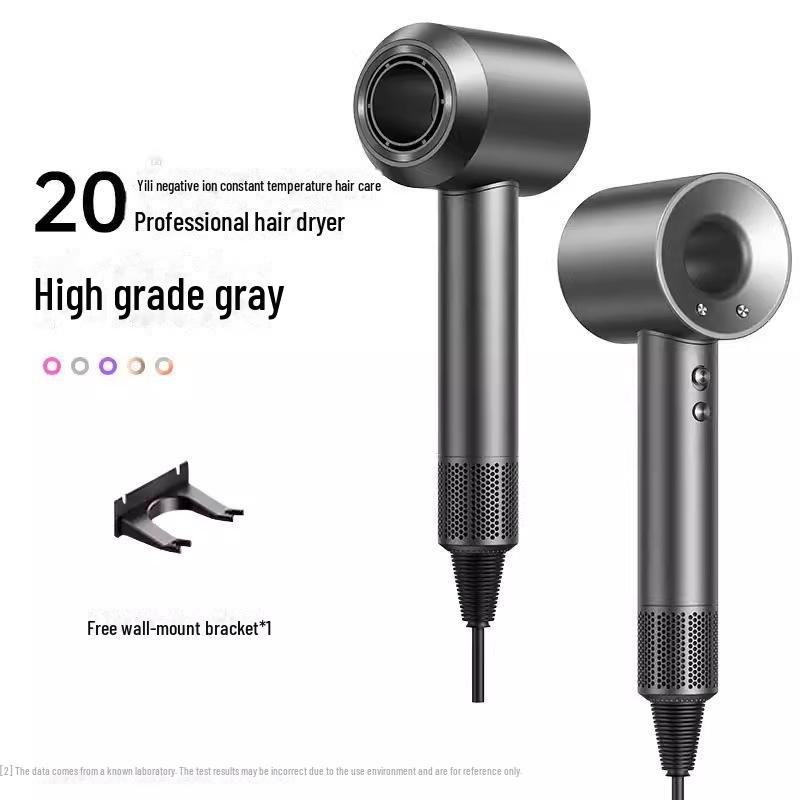 High-Speed Leafless Hair Dryer with Negative Ion Technology for Home Salon Care