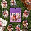 18pcs/1 Lot Sticker Pack: Mushroom House Story Series - Mushroom Theme Decoration Materials