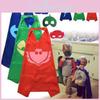 Noblekids Pj Mask Costume With Colorful Cape And Mask For Kids Halloween Fun