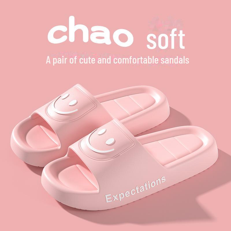 Women's Non-Slip Deodorant Summer Slippers - Soft Indoor Sandals for Couples