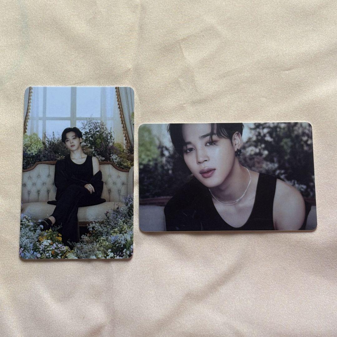 

[USED] BTS BE JIMIN Jimin Unreleased Lucky Drop Korean Trading Cards (2 Cards)