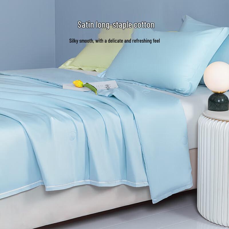 Heilan Home Machine Washable Cooling Summer Quilt