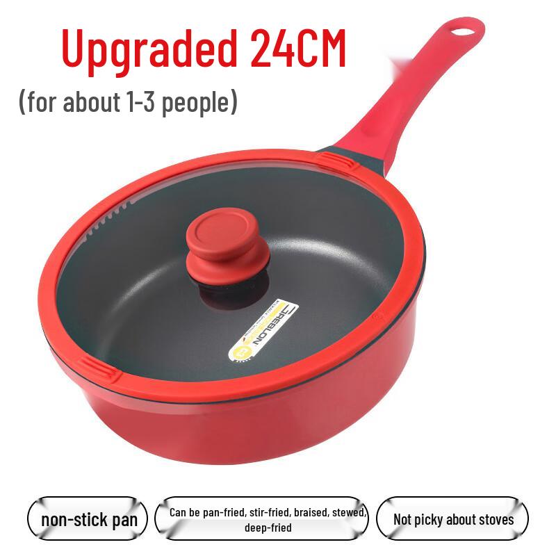 Xiaocaiya Induction-Compatible Flat-Bottom Pan