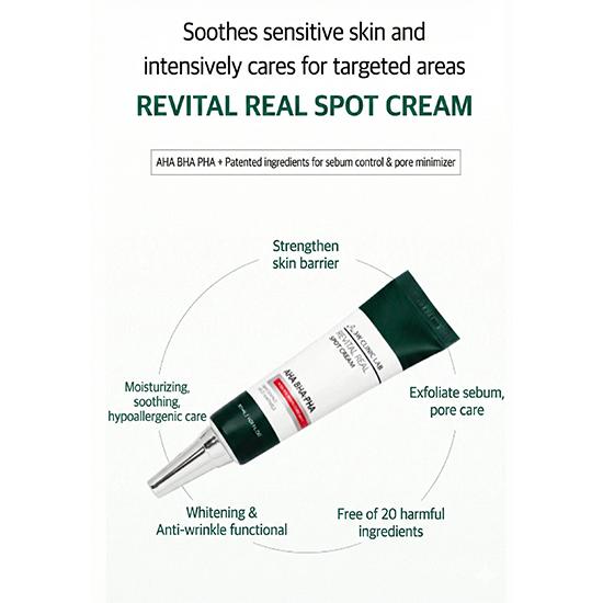 3w Clinic LAB 3HA Revital Real Hautpflege 5er Set