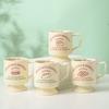 French Goblet High End Mug High End Ceramic Cup Retro High Quality Drinking Cup Souvenir Gift Cup