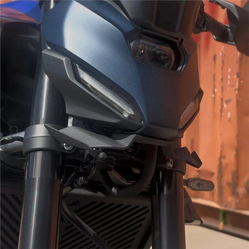 Motorcycle Downforce Winglet Aerodynamic Front Spoiler Kit For MT07 MT-07 2025 2026