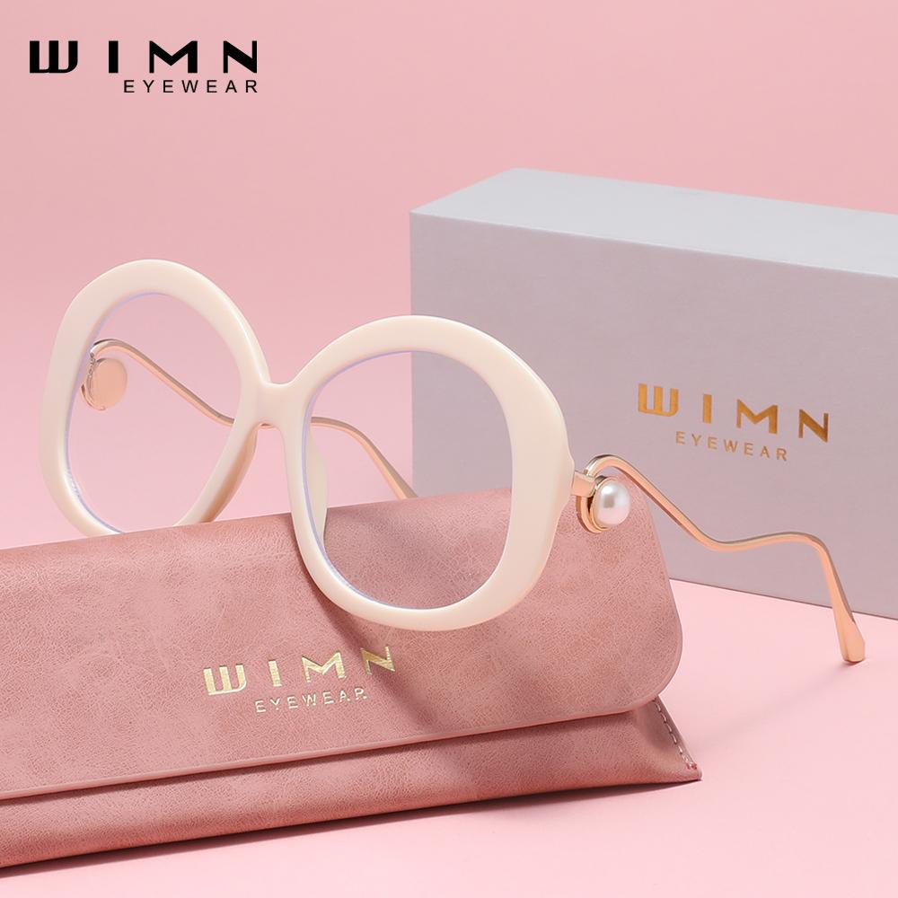 WIMN Classic Round Frame Polarized Sunglasses with Full UV Protection and Contemporary Styling