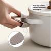 Anti-Slip Three-Finger Oven Mitts Heat Resistant Silicone Cooking Gloves for Hot Pan Tray Handling Baking Grilling