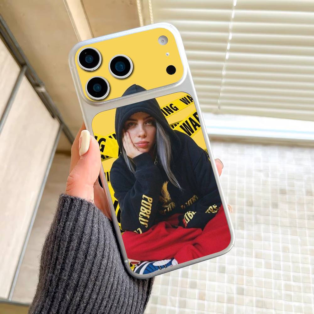 Pop Singer B-Billie Modern Style Back Decal Sticker Protective Wrap Skin For IPhone 17 Pro 17 Pro Max