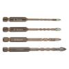 Spiral Wall Drilling Cross Glass Drill Bit Glass Concrete Hole Opener Hard Alloy Triangle Bit DIY Projects For Concrete