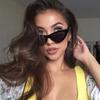 Stylishy Cat-Eye Sunglasses Women Classic Personalized Sunshade Classic Style Stylish Black Red Small Frame Triangle Female Gafas De Sol