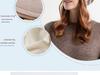 8164 Korean Style Knit Slouchy Beanie - Women's Warm Ear Protection Hat for Large Head Circumference, Autumn/Winter