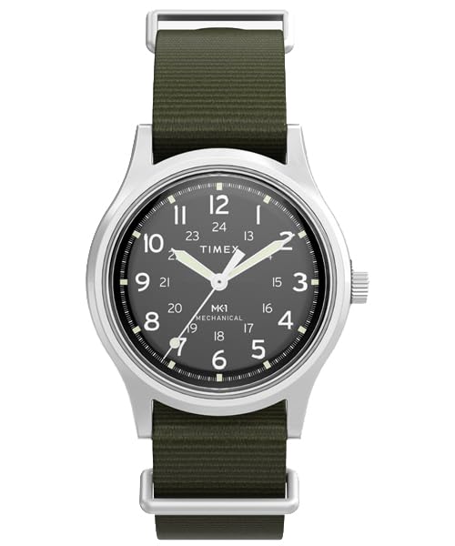 

TIMEX MK1 wristwatch TW2Y07900 TW2Y12000 military watch green hand-wound зелений