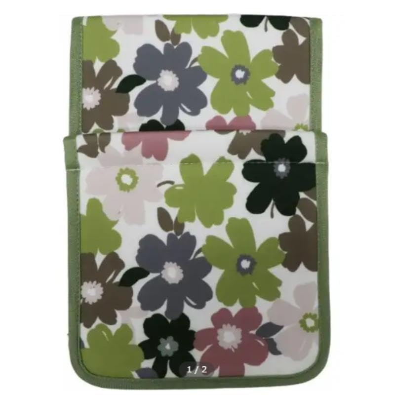 Fleur Paper Holder Cover Green