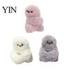 Soft And Comfortable Doll Owl Plush Interactive Toy, Stuffed Animal Bag with Sound, Round Shape Cute Emotional Comfort Plushie for Girls, Kawaii Desk