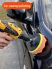Electric Drill Car Polishing Kit: Self-Adhesive Sponge & Wool Pads