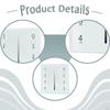 LED Dimmer Switch Lighting Control Modern Wall Plate Included 4 Way Rocker Light for