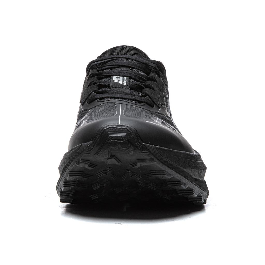 Li Ning Lu Outdoor Hiking Casual Thick Sole Height Increasing Non Slip Stable Support Shock Absorption Low Top Trail Running Shoes ARNV023-3