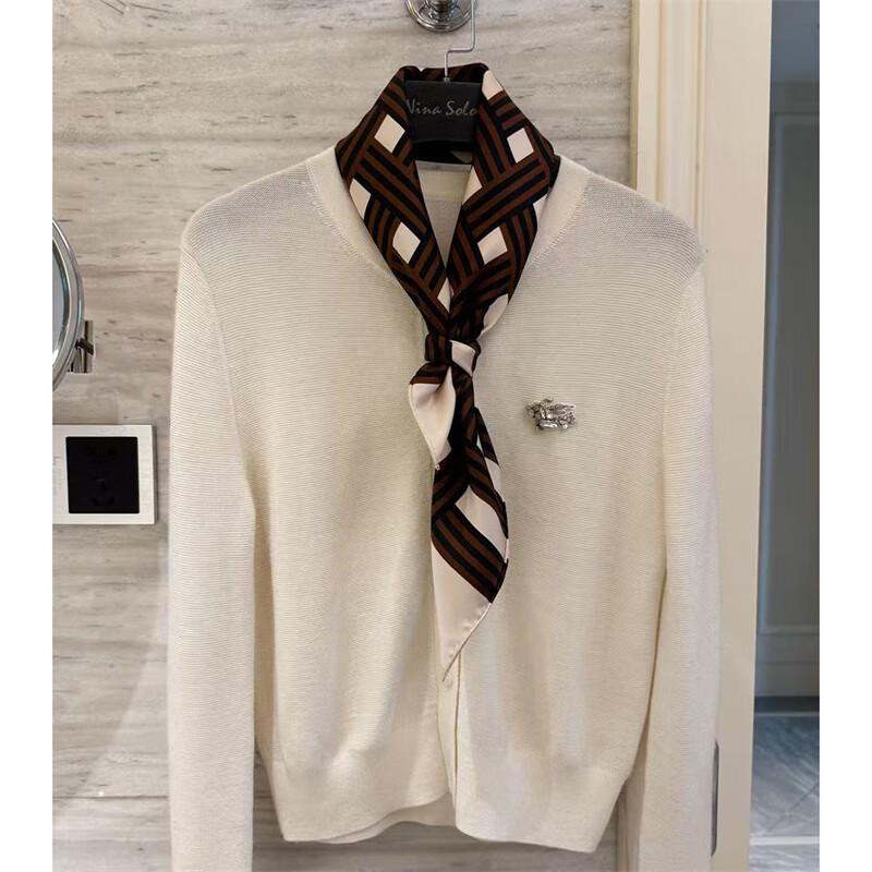 NINA SOLOR Premium Twill Silk Scarf