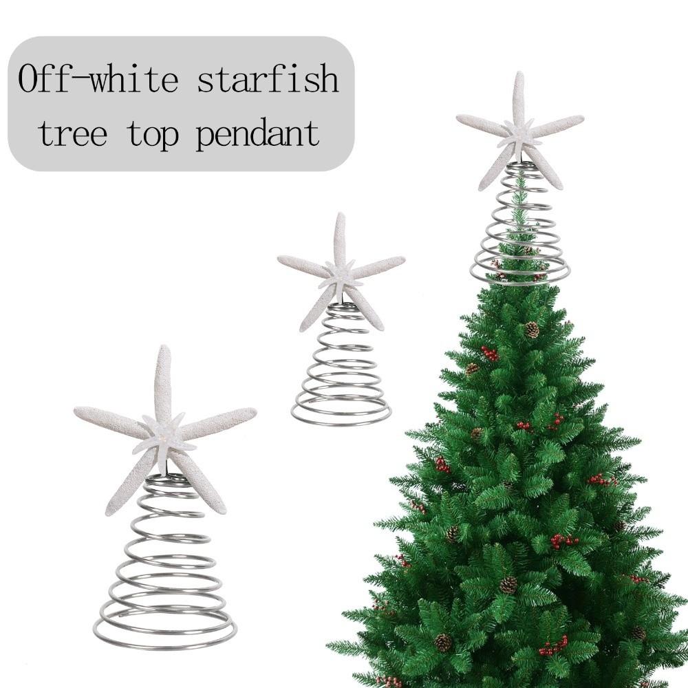 New Starfish Starfish Pendant Creative DIY Xmas Tree Charm Christmas Supplies New Year
