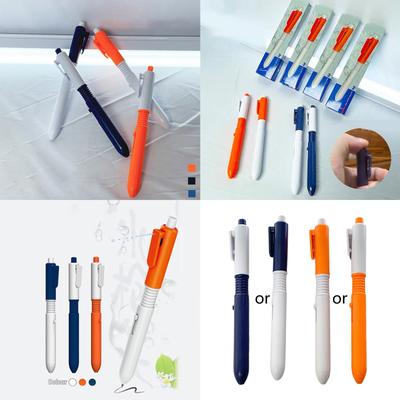 2in1 Creative Water Squirting Pen Practical Joke Props Interesting Water Spray Pen for Family Gathering Party Supply