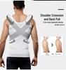 Breathable Chest Binder Men's Tummy Control Tight Vest Shapewear